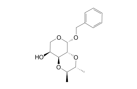 (1R,2S,5S,6S,8R,9R)-5-Benzyloxy-2-hydroxy-8,9-trans-dimethyl-4,7,10-trioxabicyclo[4.4.0]decane