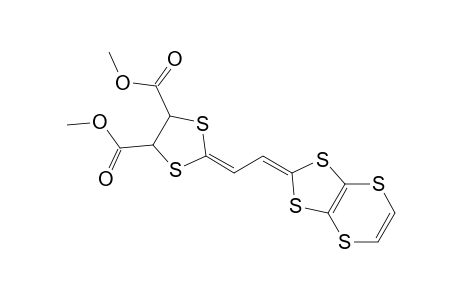 Ethanediylidene-2-[4,5-(ethylenedithio)-1,3-dithiole]-2'-[4,5-bis(methoxycarbonyl)-1,3-dithiole]