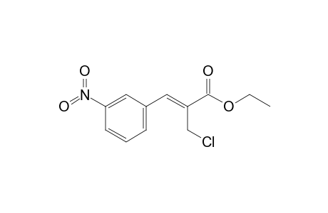 (Z)-2-(chloromethyl)-3-(3-nitrophenyl)-2-propenoic acid ethyl ester