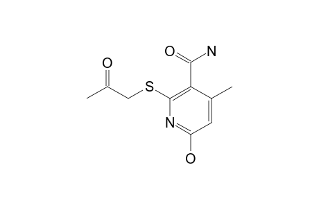 2-[6-HYDROXY-4-METHYL-2-(2-OXOPROPYL)-THIO)]-PYRIDINE-3-CARBOXAMIDE