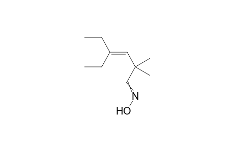 4,4-Diethyl-2,2-dimethylbut-3-enal oxime