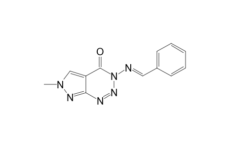 3-(benzylideneamino)-6-methyl-6H-pyrazolo[3,4-d]-v-triazin-4(3H)-one
