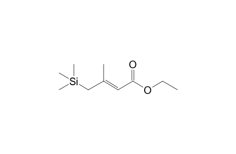 (E)-3-methyl-4-trimethylsilyl-2-butenoic acid ethyl ester