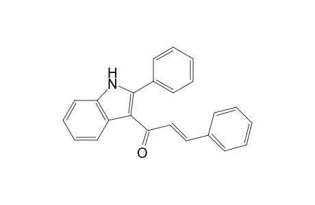 3-Phenyl-1-(2'-phenylindol-3'-yl)prop-2-en-1-one