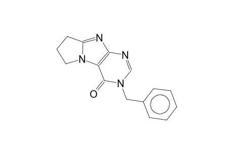 3-benzyl-4-oxo-3,4,6,7,8-pentahydro-5H-pyrrolo[2,1-f]purine