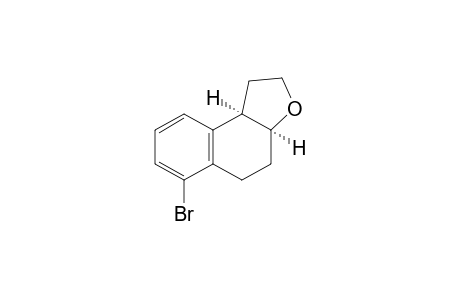 (3aR*, 9bS*)-6-Bromo-1,2,3a,4,5,9b-hexahydronaphtho[2,1-b]furan