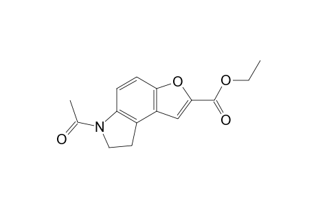 6-Acetyl-7,8-dihydro-6H-furo[3,2-e]indole-2-carboxylic acid, ethyl ester