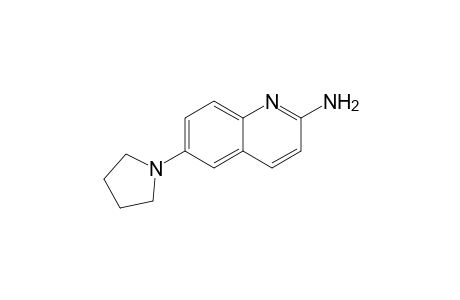6-(Pyrrolidin-1-yl)quinolin-2-amine
