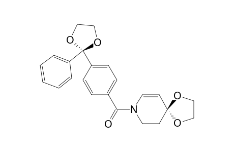 2,3-Dihydro-1-[4'-(2''-phenyl-1'',3''-dioxolan-2''yl)benzoyl]pyridin-4(1H)-on-ethylen-acetal
