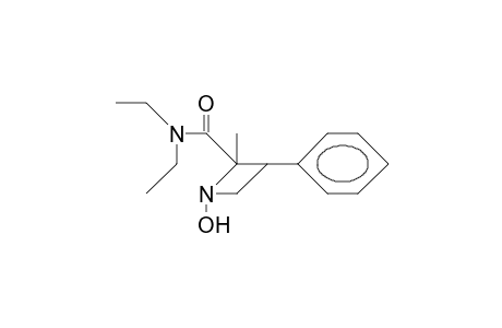 N,N-Diethyl-1-hydroxy-2-methyl-3-phenyl-2-acetidincarboxamide