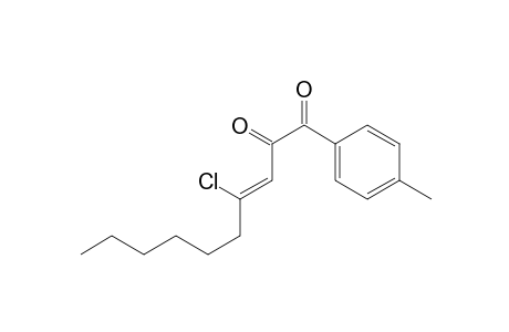 (Z)-4-Chloro-1-(4-methylphenyl)-3-decene-1,2-dione