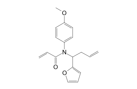N-(1-(Furan-2-yl)but-3-enyl)-N-(4-methoxyphenyl)-acrylamide