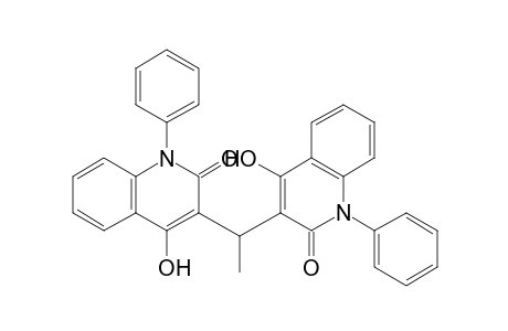 4,4'-Dihydroxy-1,1'-diphenyl-3,3'-(ethane-1,1-diyl)diquinolin-2(1H)-one