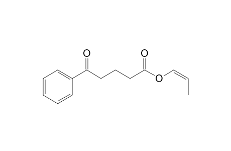 (Z)-prop-1-enyl 5-oxo-5-phenylpentanoate