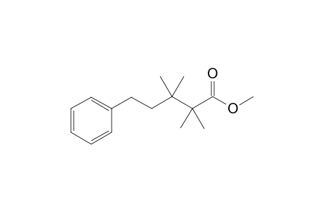 Methyl 5-phenyl-2,2,3,3-tetramethylpentanoate