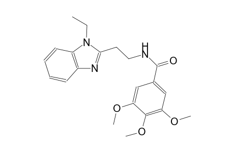 benzamide, N-[2-(1-ethyl-1H-benzimidazol-2-yl)ethyl]-3,4,5-trimethoxy-
