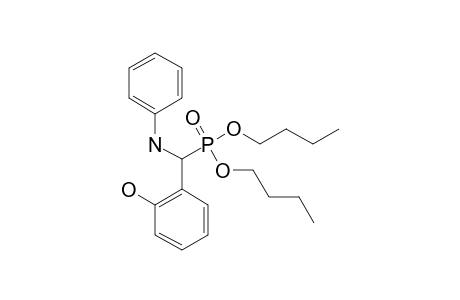 DIBUTYL-ALPHA-ANILINO-(2-HYDROXYBENZYL)-PHOSPHONATE