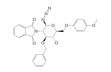 3-O-BENZYL-2-DEOXY-6-O-(PARA-METHOXYPHENYL)-2-PHTHALIMIDO-BETA-D-GLUCOPYRANOSYL-AZIDE