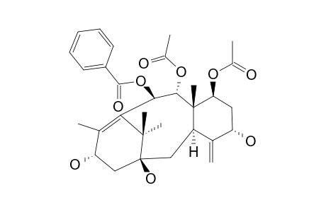 10-BETA-BENZOXY-7-BETA,9-ALPHA-DIACETOXY-1-BETA,5-ALPHA,13-ALPHA-TRIHYDROXY-TAXA-4(20),11-DIENE