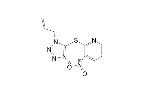 Pyridine, 3-nitro-2-[[1-(2-propen-1-yl)-1H-tetrazol-5-yl]thio]-