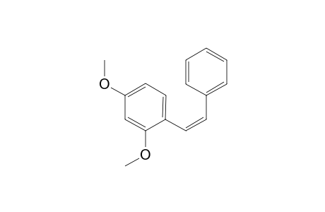 2,4-Dimethoxy-1-[(Z)-2-phenylethenyl]benzene