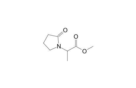 Methyl 2-(2-oxopyrrolidin-1-yl)propionate