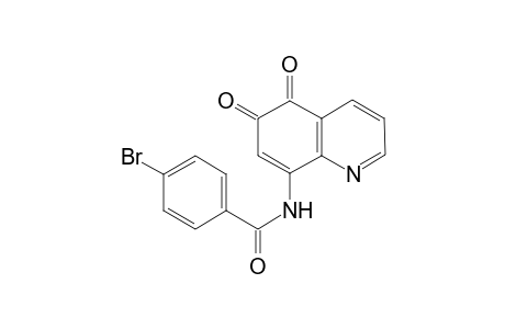 8-[N-(4-Bromobenzonyl)amido]-5,6-quinolinedione