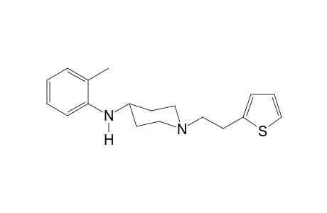 N-(2-Methylphenyl)-1-[(2-thiophen-2-yl)ethyl]-piperidin-4-amine