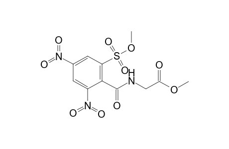 Methyl ([2-(methoxysulfonyl)-4,6-dinitrobenzoyl]amino)acetate