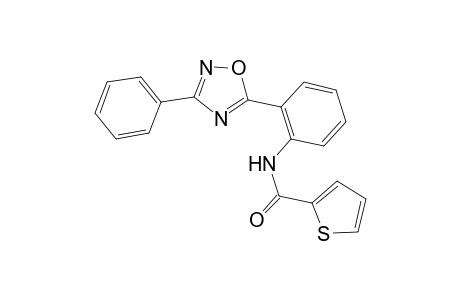 N-[2-(3-phenyl-1,2,4-oxadiazol-5-yl)phenyl]thiophene-2-carboxamide