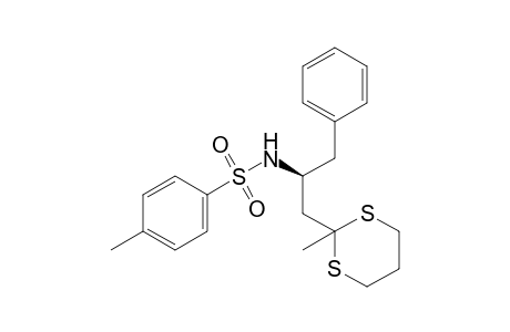 4-Methyl-N-[(2S)-1-(2-methyl-1,3-dithian-2-yl)-3-phenyl-propan-2-yl]benzenesulfonamide
