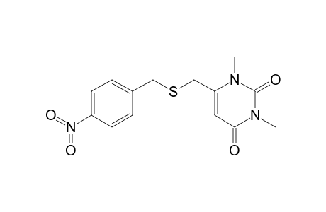 1,3-Dimethyl-6-p-nitrobenzylthiomethyluracil