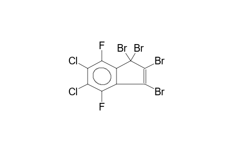 1,1,2,3-TETRABROMO-5,6-DICHLORODIFLUOROINDENE