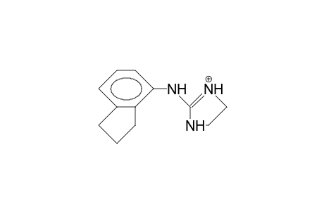 2-(4-Indanyl-amino)-imidazolinium cation