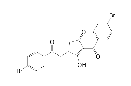 2-(4-bromobenzoyl)-4-[2-(4-bromophenyl)-2-oxo-ethyl]-3-hydroxy-cyclopent-2-en-1-one