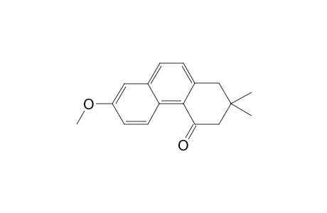 7-Methoxy-2,2-dimethyl-2,3-dihydro-1H-phenanthren-4-one