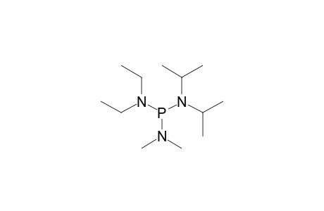 (diethylamino-dimethylamino-phosphanyl)-diisopropyl-amine