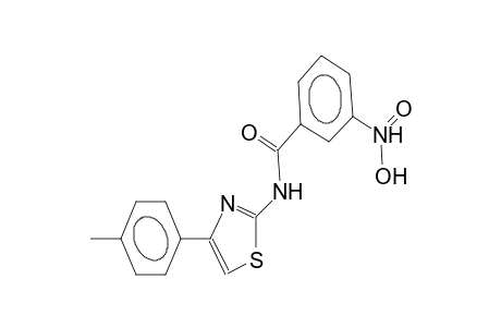 2-(3-nitrobenzamido)-4-(4-methylphenyl)thiazole