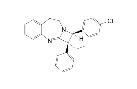 (1S,2R)-1-(4-Chlorophenyl)-2-ethyl-2-phenyl-1,2,8,9-tetrahydroazeto[2,1-b][1,3]benzodiazepine