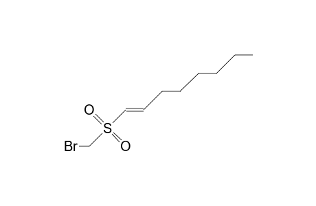 (E)-1-Octenyl bromomethyl sulfone