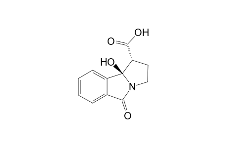 (1R,9bR)-9b-Hydroxy-5-oxobenzopyrrolodino[1,5-a]pyrrolidine-1-carboxylic acid