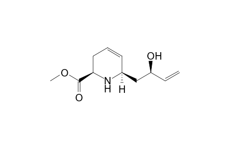 (2R,6R)-6-[(R)-2-Hydroxybut-3-enyl]-1,2,3,6-tetrahydropyridine-2-carboxylic acid methyl ester