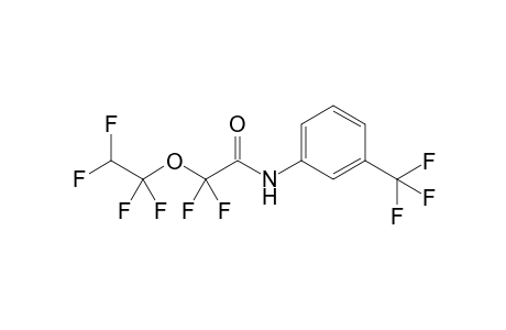 3'-Trifluoromethyl-2,2-difluoro-2-(1,1,2,2-tetrafluoroethoxy)acetanilide