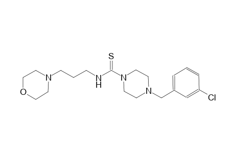 1-piperazinecarbothioamide, 4-[(3-chlorophenyl)methyl]-N-[3-(4-morpholinyl)propyl]-