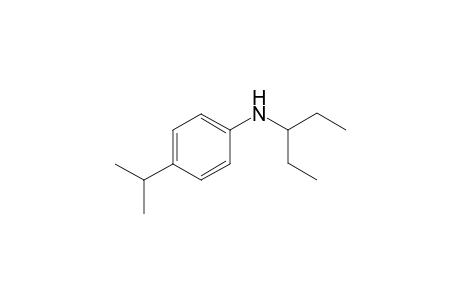 4-Isopropyl-N-(pentan-3-yl)aniline