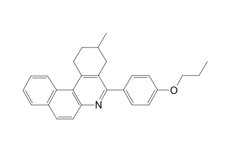 3-Methyl-5-(4-propoxy-phenyl)-1,2,3,4-tetrahydro-benzo[a]phenanthridine