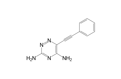 3,5-Diamino-6-(phenylethynyl)-1,2,4-triazine