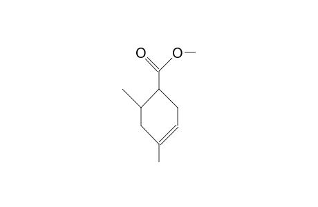 trans-4,6-Dimethyl-3-cyclohexene-1-carboxylic acid, methyl ester
