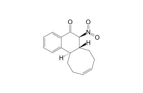 rel-(6S,6aR,12aR)-6-Nitro-6a,7,8,11,12,12a-hexahydroocta[2]naphthalen-5H-one