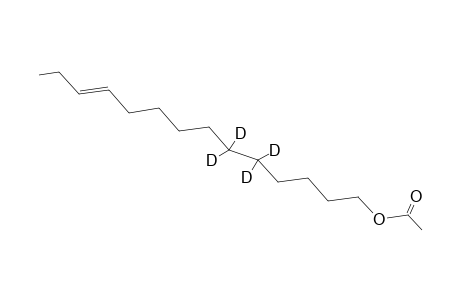 (E)-9,10-Tetradeuterio-3-tetradecen-14-yl acetate